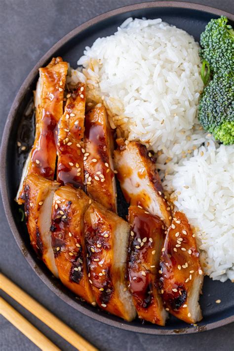 Grilled Teriyaki Chicken Momsdish