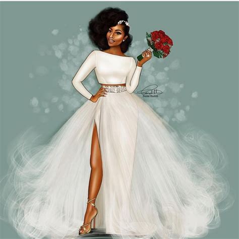 Wedding Dress Black Women