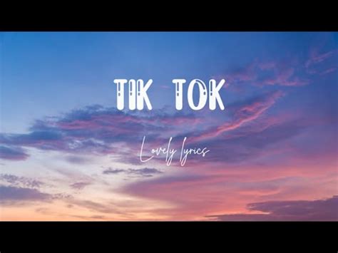 Tik Tok Kesha Lyrics Youtube