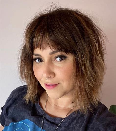 30 Most Flattering Hairstyles With Bangs For Women Over 50 Hair