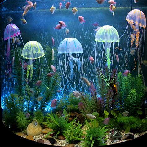 Luminous Simulation Fish Aquarium Decorations Wholesale Fish Tank