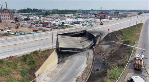 News Wrap Rebuilding Collapsed I 95 Overpass In Philadelphia Could Take Several Months Pbs