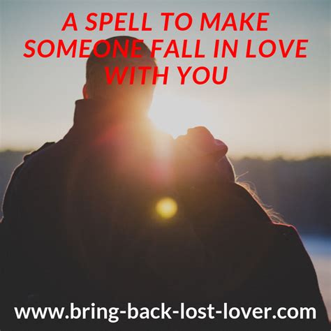 A Spell To Make Someone Fall In Love With You Falling In Love How To Make Spelling