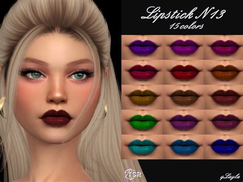 The Sims Resource Lipstick N13
