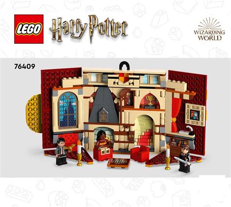 LEGO 76409 Gryffindor House Banner Instructions Harry Potter