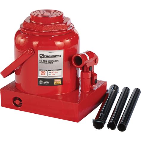 Free Shipping — Strongway 50 Ton Hydraulic Bottle Jack Northern Tool