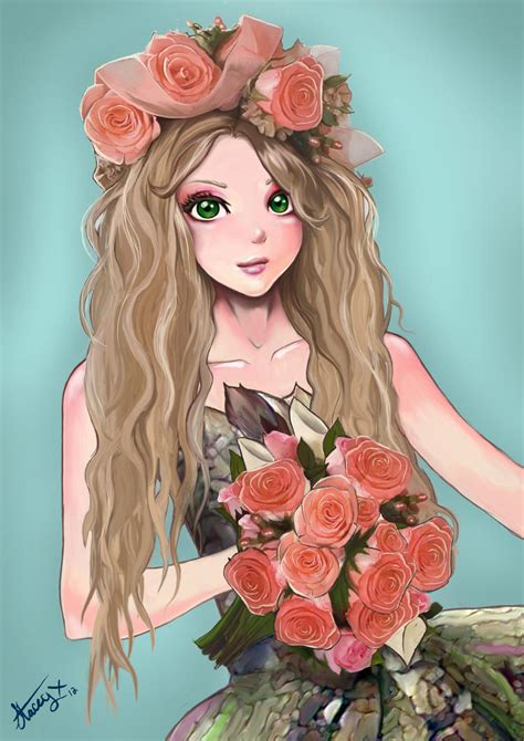 Flower Girl By Laffinityl On Deviantart