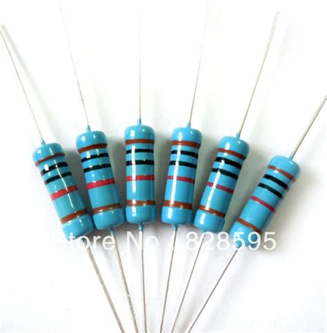 Hiyu851r 2w 10k Ohm 10000 Ohm 100 Original Brand New Fixed Resistor
