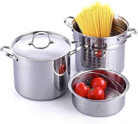 9 Best Pasta Pots With Strainer Reviews Cooking Top Gear