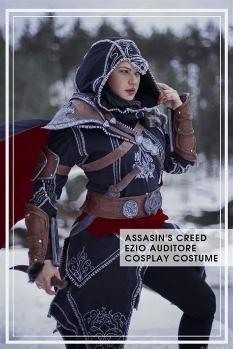 Assassins Creed Ezio Auditore Cosplay Costume And Props Etsy Assasins Creed Cosplay Cosplay