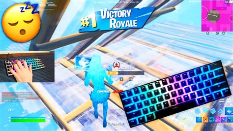 1 Hour Sleepy And Chill Keyboard And Mouse Sounds 😴 Asmr 😍 Fortnite