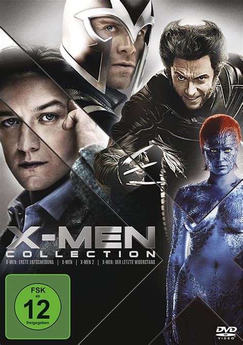 X Men Collection Dvd Amazones Hugh Jackman Sir Patrick Stewart