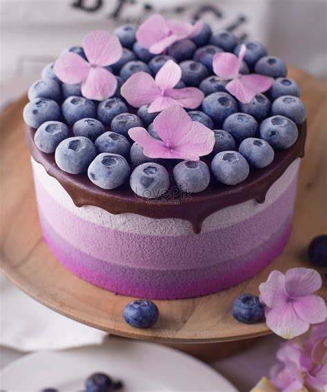 Chocolate Blueberry Cake Picture And Hd Photos Free Download On Lovepik