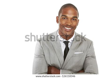 Happy Confident Young African American Business Stock Photo Edit Now