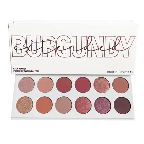 Kylie Cosmetics The Burgundy Extended Eyeshadow Palette