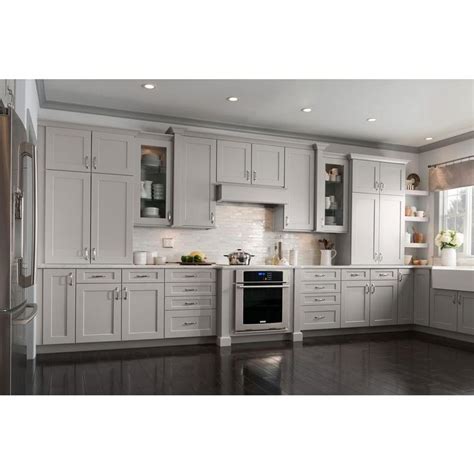 American woodmark cabinets exclusively at the home depot 1124. American Woodmark Reading 14 1/2 x 14 1/2 in. Cabinet Door ...