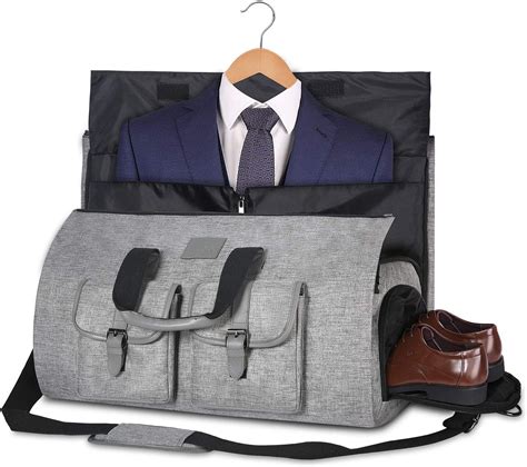 Carry On Garment Bag Large Duffel Bag Suit Travel Bag Weekend Bag