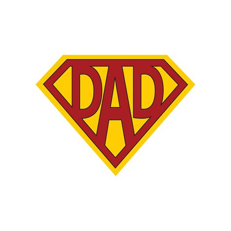 Super Dad Decal Files Cut Files For Cricut Svg Png Dxf Etsy