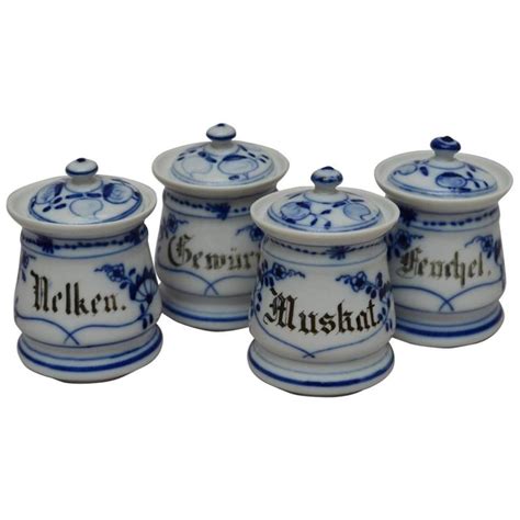 Newest oldest price ascending price descending relevance. Set of Four Bavarian Blue and White Ceramic Spice Jars ...