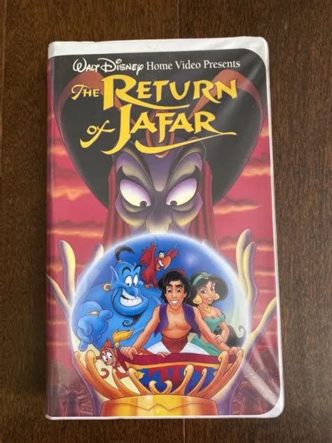 ALADDIN THE Return Of Jafar VHS Walt Disney PicClick