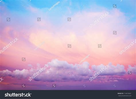 Beautiful White Clouds Sky Stock Photo 114918361 Shutterstock