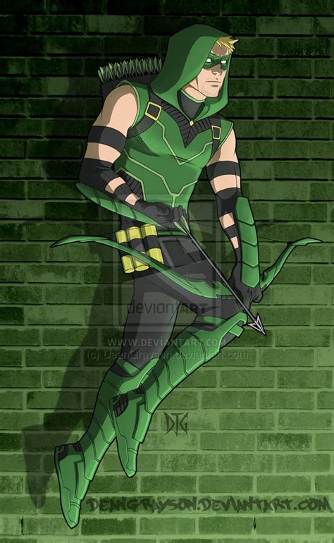 Green Arrow By Deangrayson On Deviantart Green Arrow Avengers