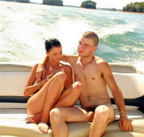 Naktivated Nude Couple Chilling On A Boat Porn Photo Pics