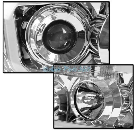 For 07 13 Toyota Tundra08 17 Sequoia Led Chrome Projector Headlight