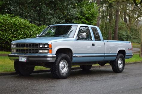 1989 Chevy Silverado K2500 Extended Cab 4x4 Long Bed 57 V8 Only 45169
