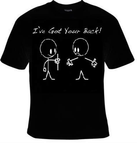 Ive Got Your Back T Shirt Funny Joke Humor T Shirts Tee Cool Etsy