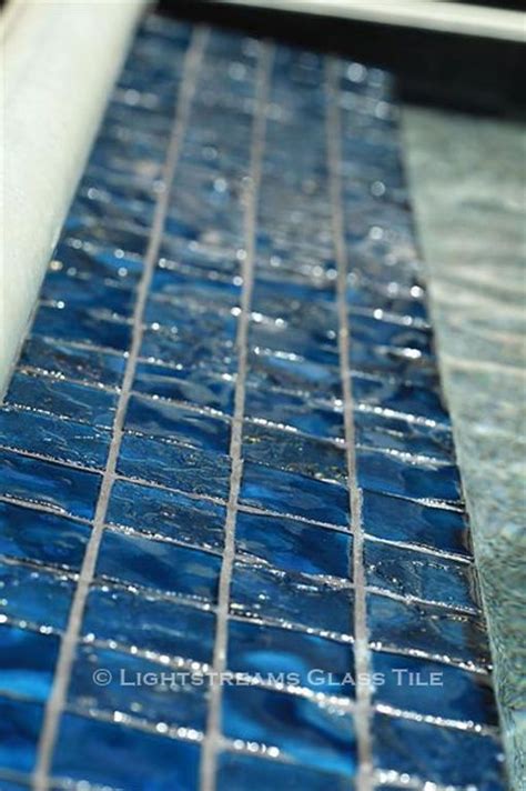 Gold Iridescent Steel Blue Product Page Lightstreams Blue Glass Tile Glass Pool Tile Glass