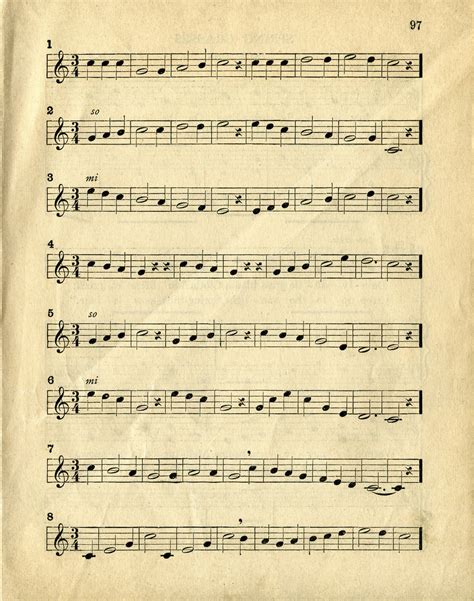 The licensee must submit the cue sheet to each pro with music represented in their project. Vintage Sheet Music | You have permission to use these textu… | Flickr