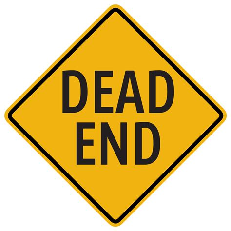 Dead End Sign Carlton Industries