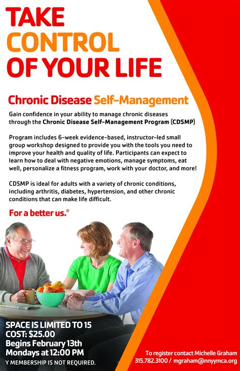 Chronic Disease Self Management Program | Watertown Family YMCA
