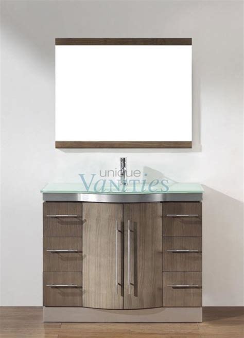 Compare products, read reviews & get the best deals! 42 Inch Single Sink Bathroom Vanity with Choice of Top in ...