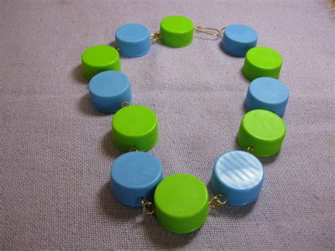 New Jewelry A Day Make A Necklace From Plastic Bottle Caps