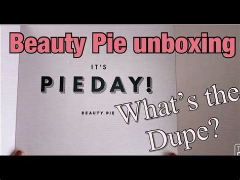 BEAUTY PIE UNBOXING | My first order from Beauty Pie ...