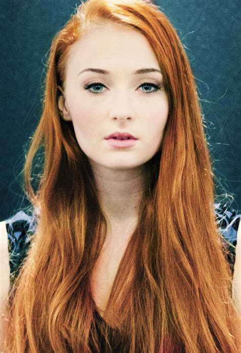 Sophie Turner Belle Nana Actrices Sexy Gorgeous Redhead Ginger Girls Hollywood Female