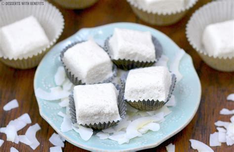 Looking for a dessert with all the taste, but fewer calories? Healthy Coconut Fudge (low fat) - Desserts with Benefits