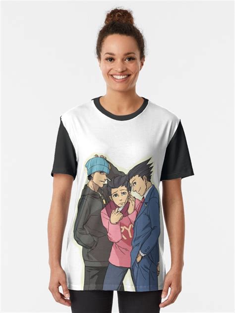 Ace Attorney Phoenix Wright T Shirt By Hitguners Redbubble