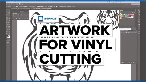 How To Create Artwork For Vinyl Cutting Adobe Illustrator Edition