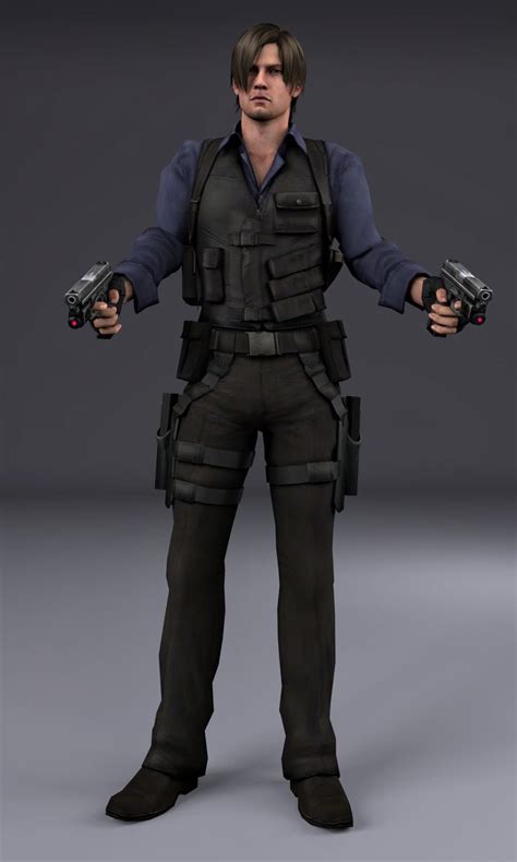 Leon S Kennedy Render By Lilith Winchester On Deviantart Leon S