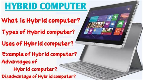 What Is Hybrid Computer In Hindi Hybrid Computer Kya Hota Hai