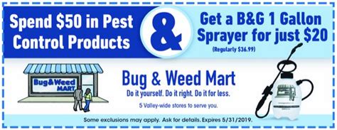 If you've been eyeing it for a while, now is the time to buy. Do It Yourself Pest Control Coupon | Pest Control