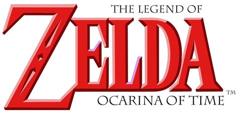 The Legend Of Zelda Ocarina Of Time Logo Png Photos Png Mart