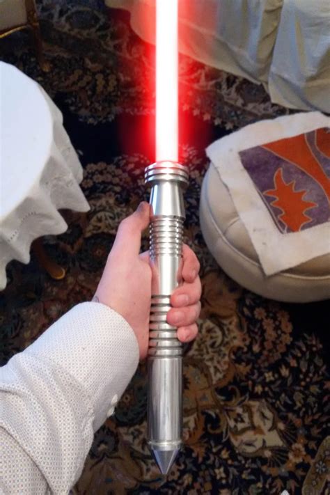 Lightsaber hilts guests have four different lightsaber hilts to choose from before constructing their own. My new $30 custom lightsaber hilt. Took my design to an ...