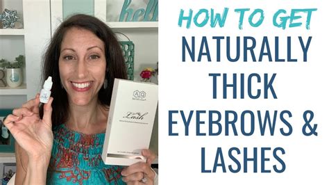 How To Grow Thick Eyebrows And Longer Fuller Eyelashes