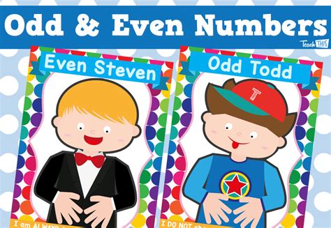 Even Steven And Odd Todd Number Place Value Place Values Classroom