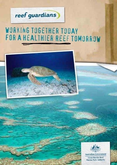 Working Together Today Great Barrier Reef Marine Park Authority