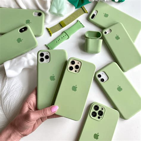 Iphone Silicone Case Matcha Green Silicone Iphone Cases Luxury